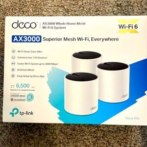Deco ax3000 whole home mesh wi-if 6 system